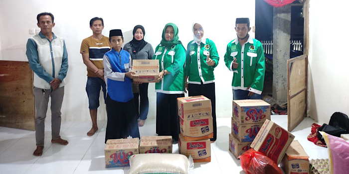 Asrama Tahfidz Qur’an Terbakar di Kampong Awo Soppeng, Andi Etti Intruksikan Kader PPP Serahkan Bantuan